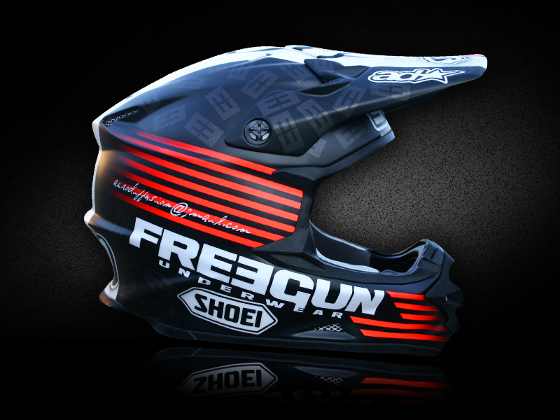 Cedric SOUBEYRAS Shoei Freegun